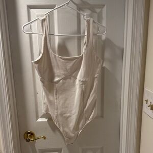 Abercrombie White Bodysuit